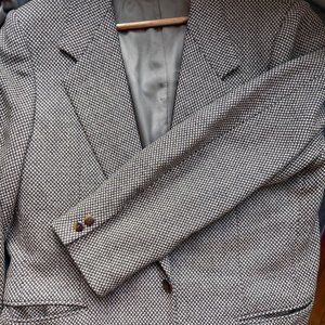 Canali Milano Cashmere Houndstooth Blazer 48R